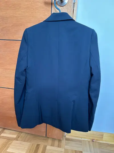Blazer Mujer Azul Marino MNG Talla 36 - miniatura 2
