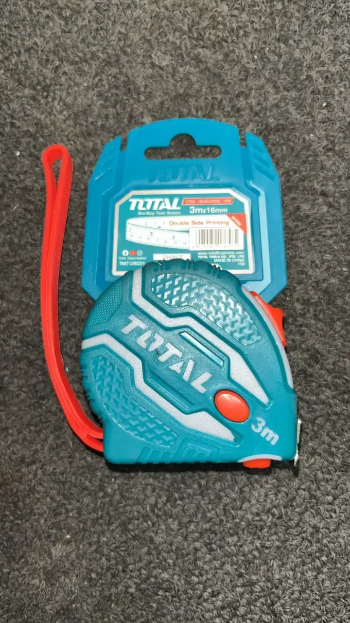 Cinta métrica Total 3m con impresión doble