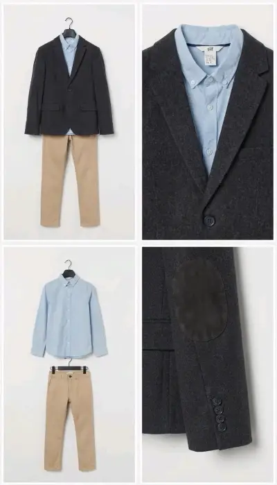 Conjunto de Blazer y Pantalón Beige talla - miniatura 1