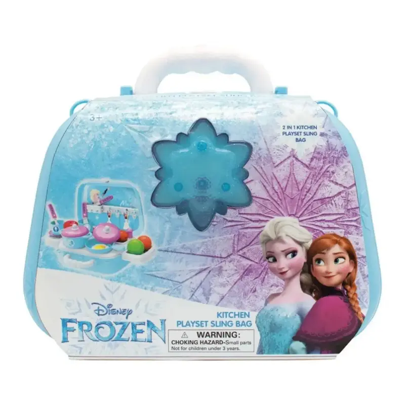 Set De Cocina Y Utensilio En Cartera Frozen Disney - 2