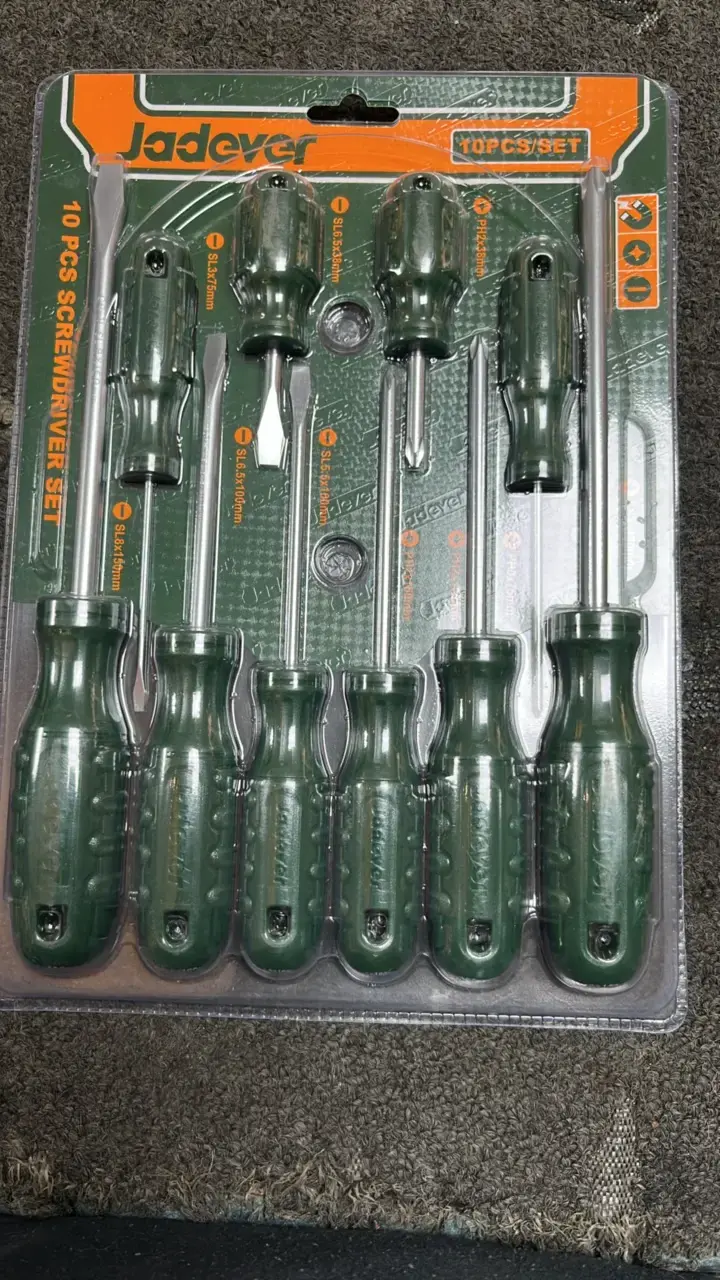 Juego de destornilladores Jadever 10 piezas
