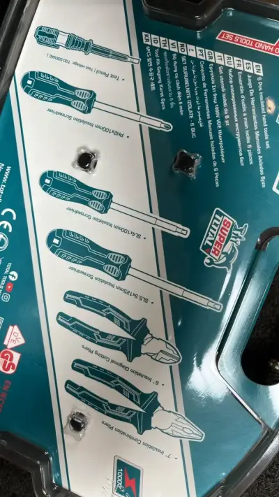 Juego de herramientas aisladas Total 6 piezas - miniatura 2