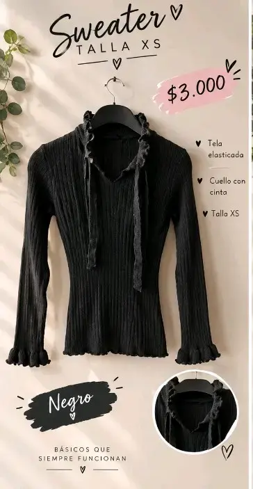 Sweaters pequeños XS - 3