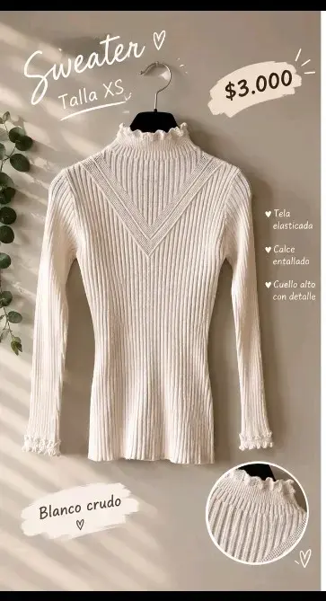 Sweaters pequeños XS - 4