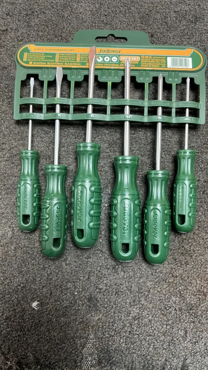 Juego de destornilladores Jadever 6 piezas