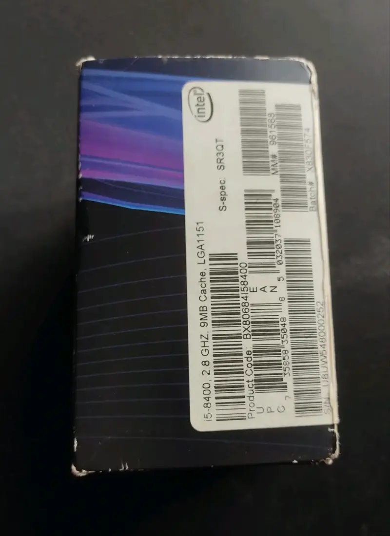 Procesador Intel Core i5-8400. - 6