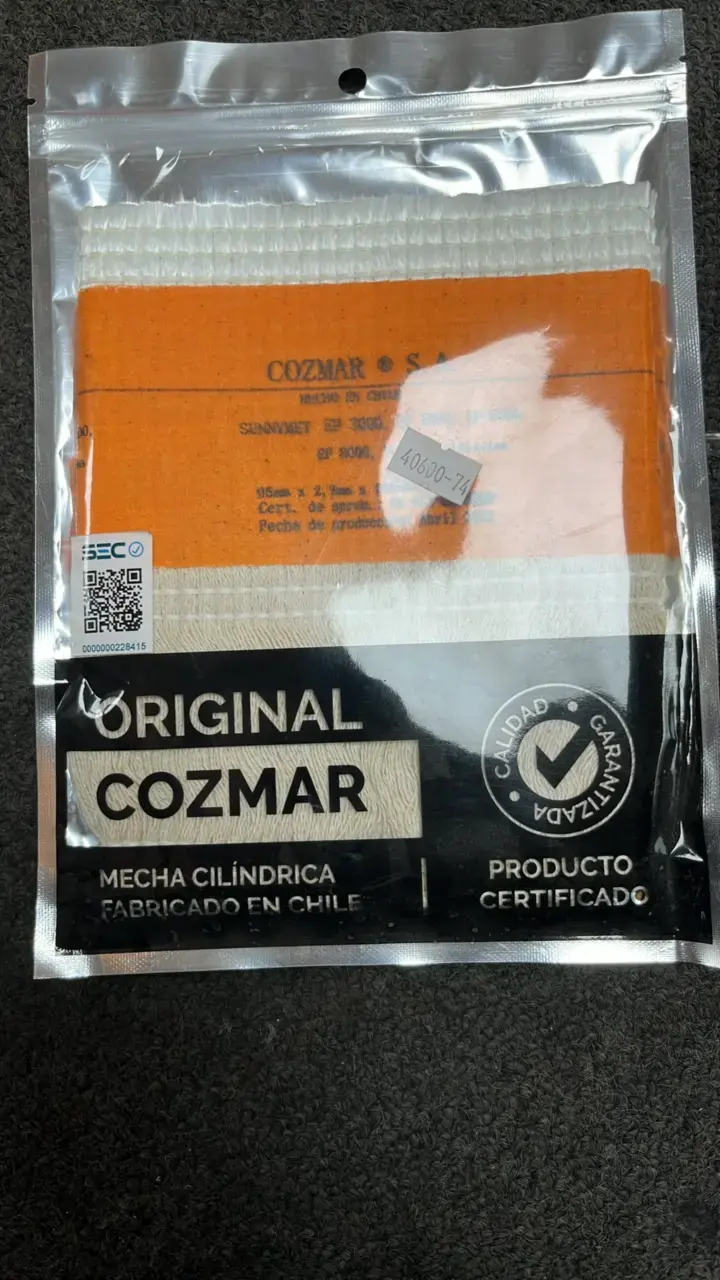 Mecha cilíndrica original Cozmar