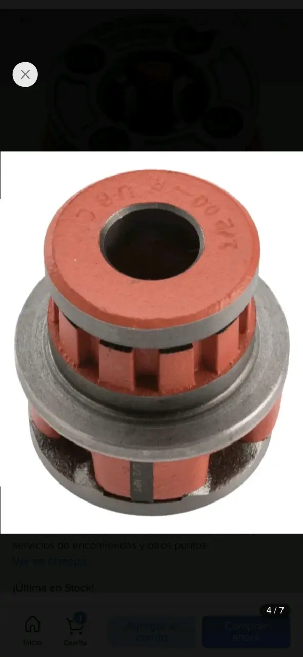 Cabezal de roscado RIDGID 1/2 pulgadas - 6