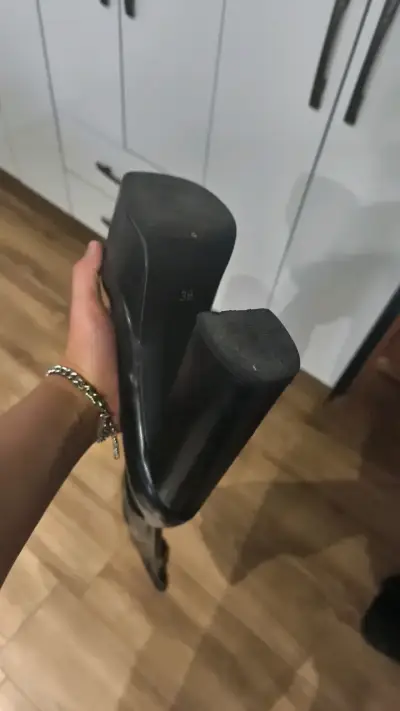 Botas negras de plataforma altas(estilo Bratz) - miniatura 3