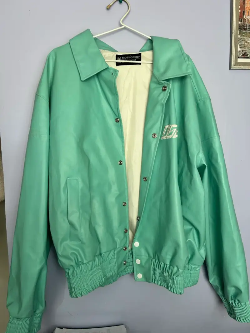 Chaqueta verde menta Dos Lobos unisex - 1