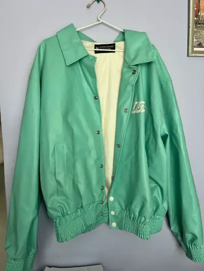 Chaqueta verde menta Dos Lobos unisex - miniatura 1