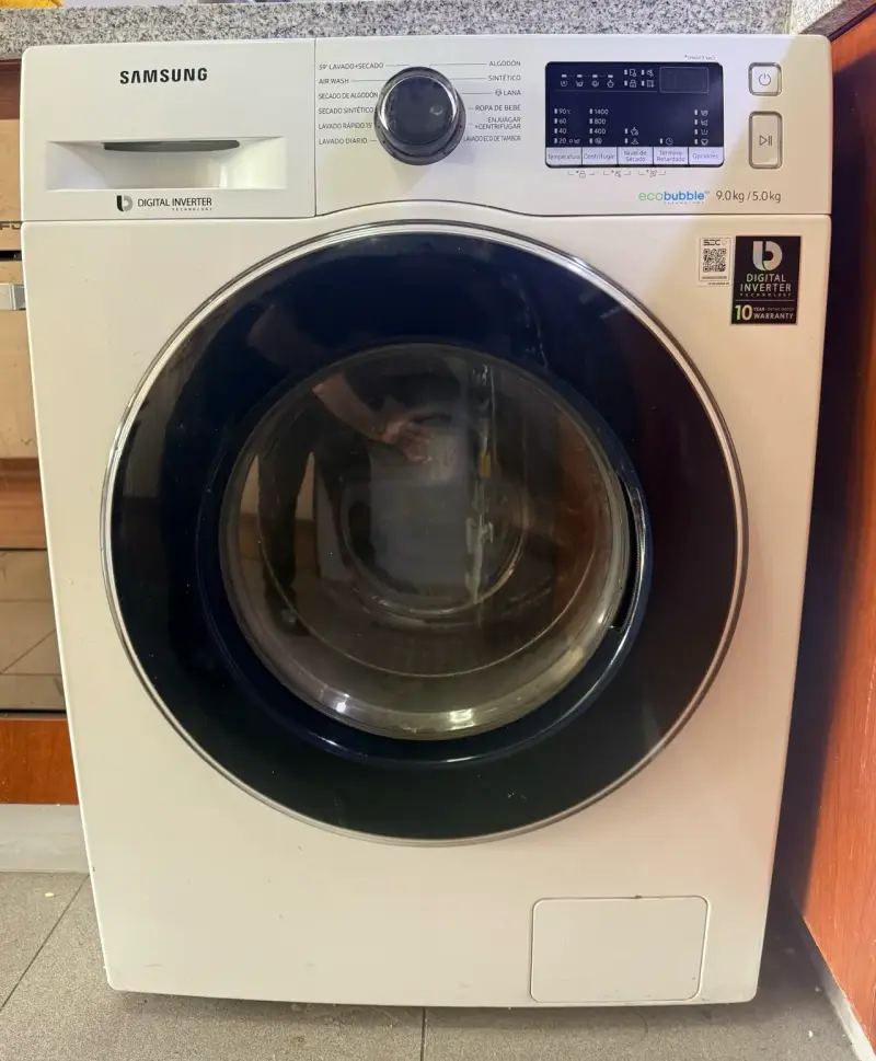 Lavadora/Secadora Samsung EcoBubble 9kg - 1