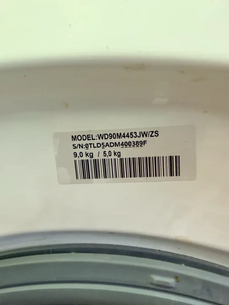 Lavadora/Secadora Samsung EcoBubble 9kg - 4