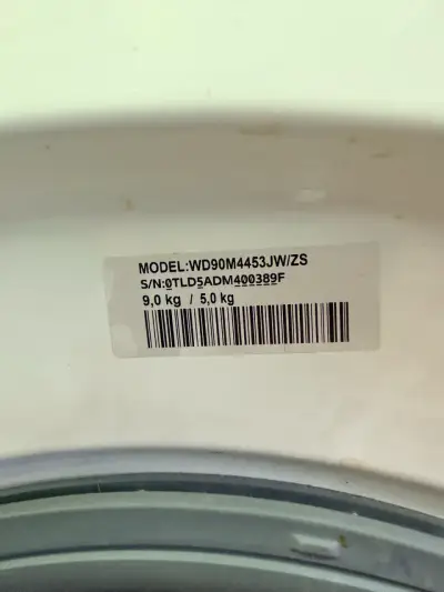 Lavadora/Secadora Samsung EcoBubble 9kg - miniatura 4