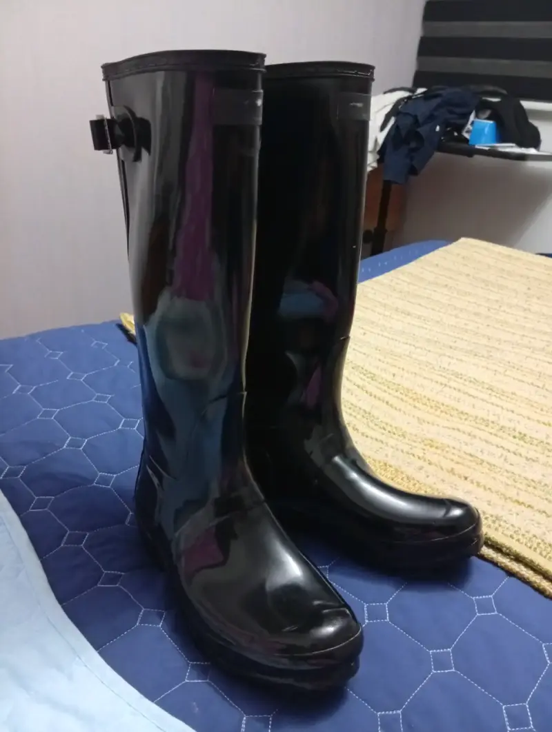 Botas de lluvia negras Hunter para mujer - 3
