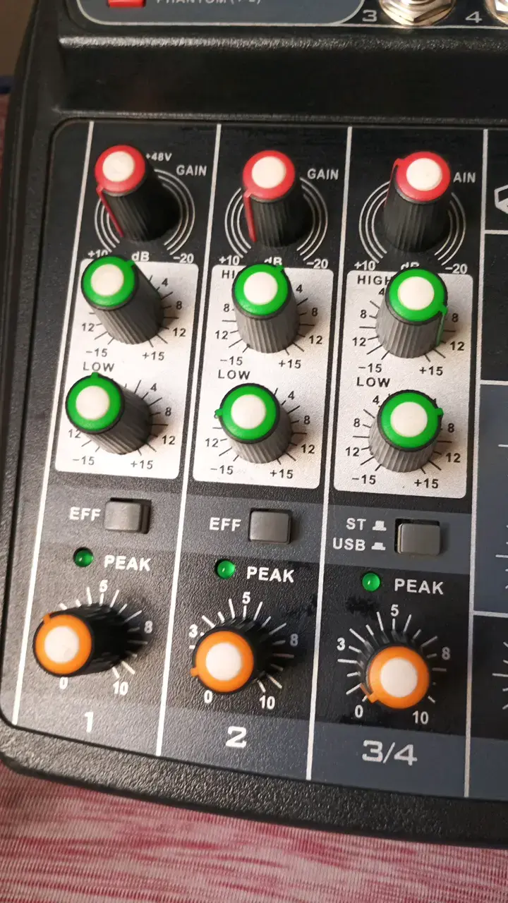 Mezclador de Audio Lane con USB y MP3 - 3