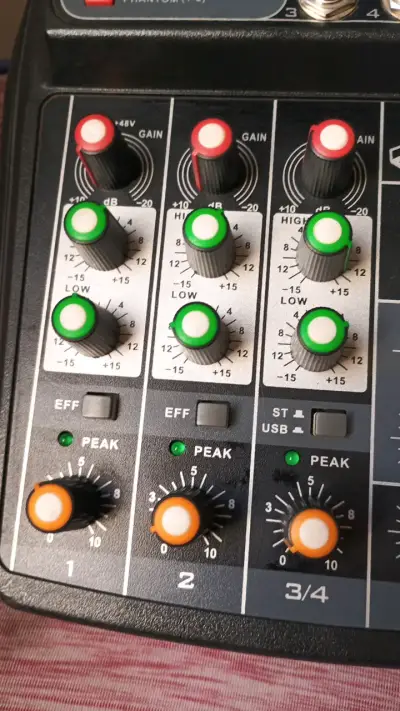 Mezclador de Audio Lane con USB y MP3 - miniatura 3