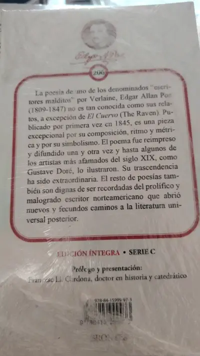 Libro El Cuervo y Otros Poemas de Edgar Allan Poe - miniatura 2