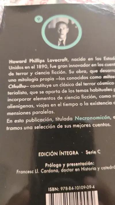 Libro Necronomicón de H.P. Lovecraft - miniatura 2