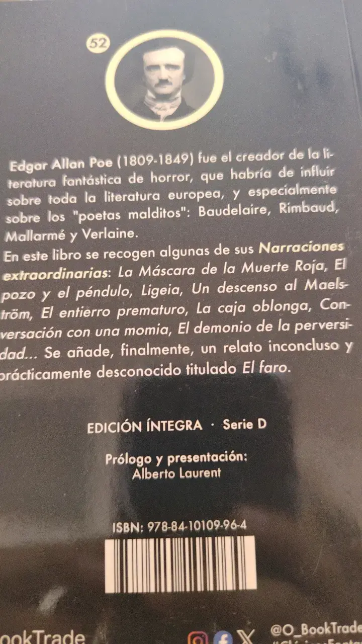 Libro 'La Máscara de la Muerte Roja' de Edgar Allan Poe - 2