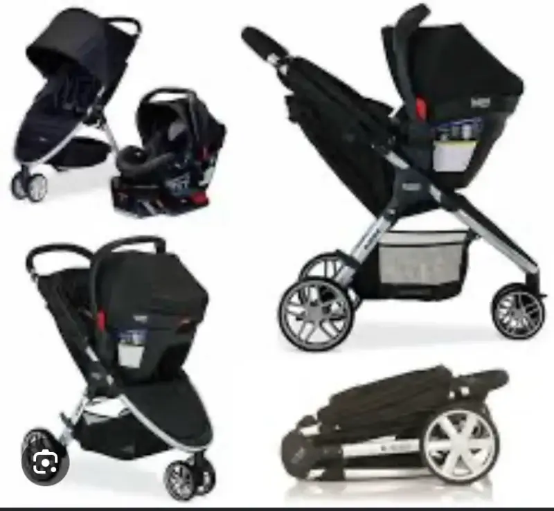 Coche con huevito bebe Britax B-Safe 35 negro