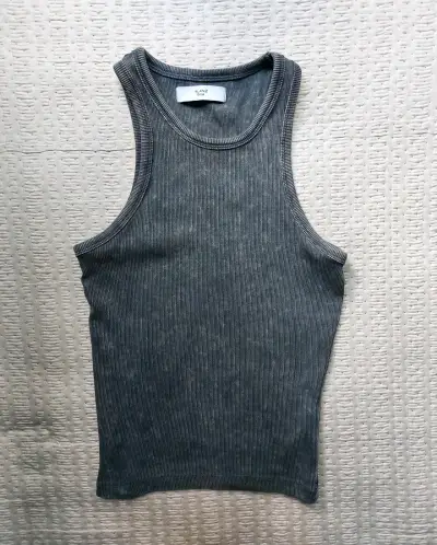 Polera sin mangas gris Alaniz talla S - miniatura 1