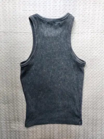 Polera sin mangas gris Alaniz talla S - miniatura 2