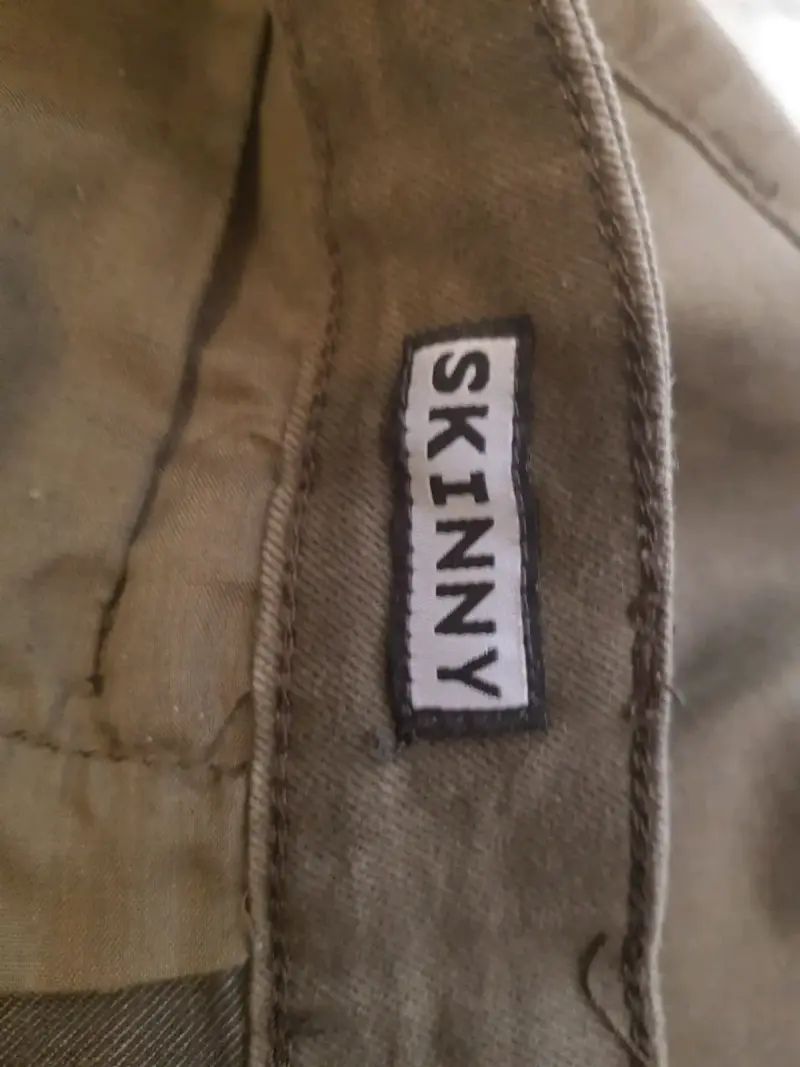 Jeans Skinny Beige para Hombre Marca Index - 3