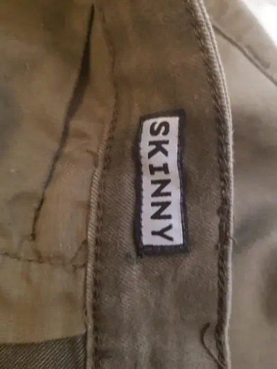 Jeans Skinny Beige para Hombre Marca Index - miniatura 3