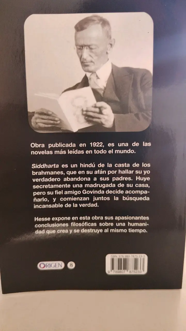 Libro Siddharta de Hermann Hesse - 2