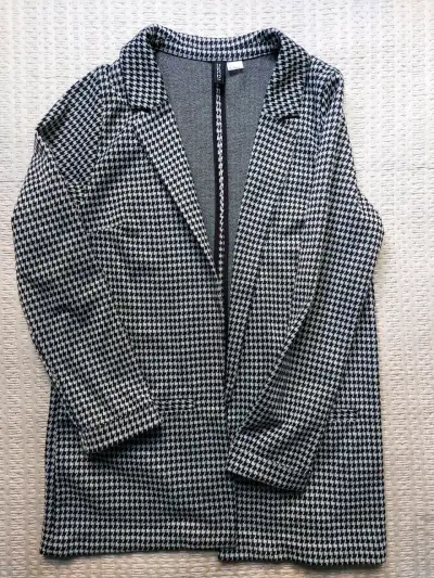 Blazer de mujer estampado pata de gallo - miniatura 1