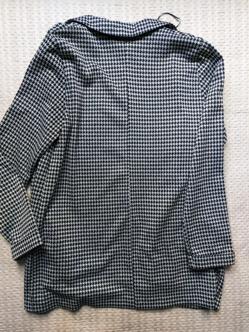 Blazer de mujer estampado pata de gallo - 2