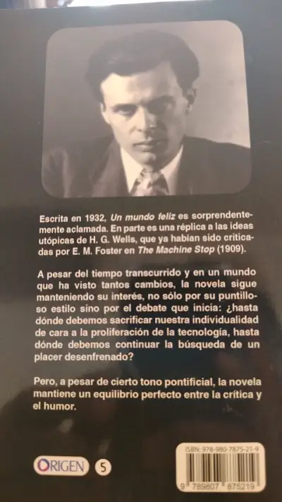 Libro 'Un Mundo Feliz' de Aldous Huxley - miniatura 2