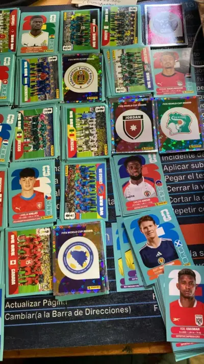 Lote láminas Panini Copa Mundial 2026 - miniatura 3