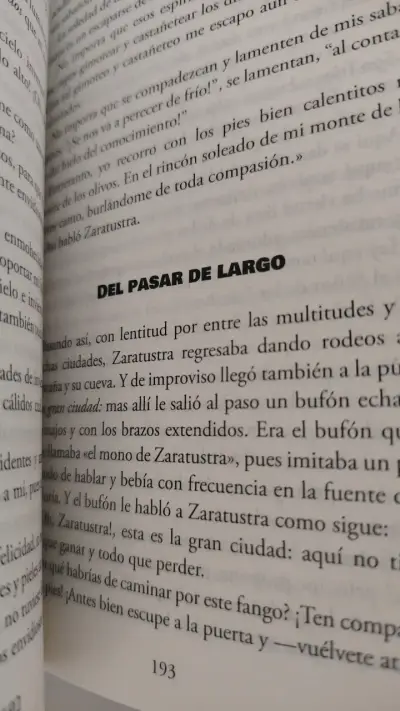 Libro 'Así Hablaba Zaratustra' de Friedrich Nietzsche - miniatura 2