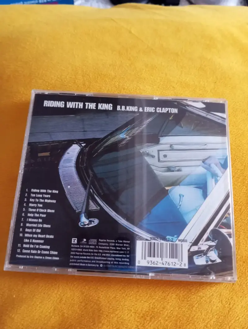 CD B.B. King & Eric Clapton - Riding With The King - 2