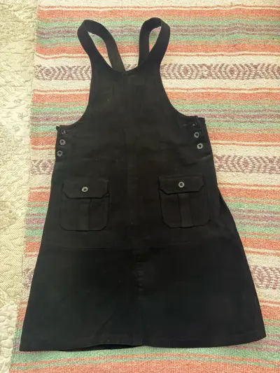 Jumper negro cuero genuino - miniatura 1