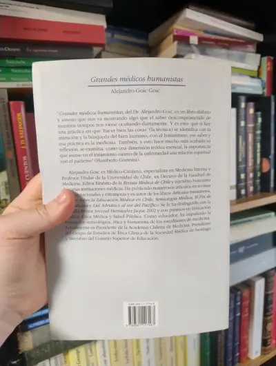 Libro Grandes Médicos Humanistas de Alejandro Goic - miniatura 3