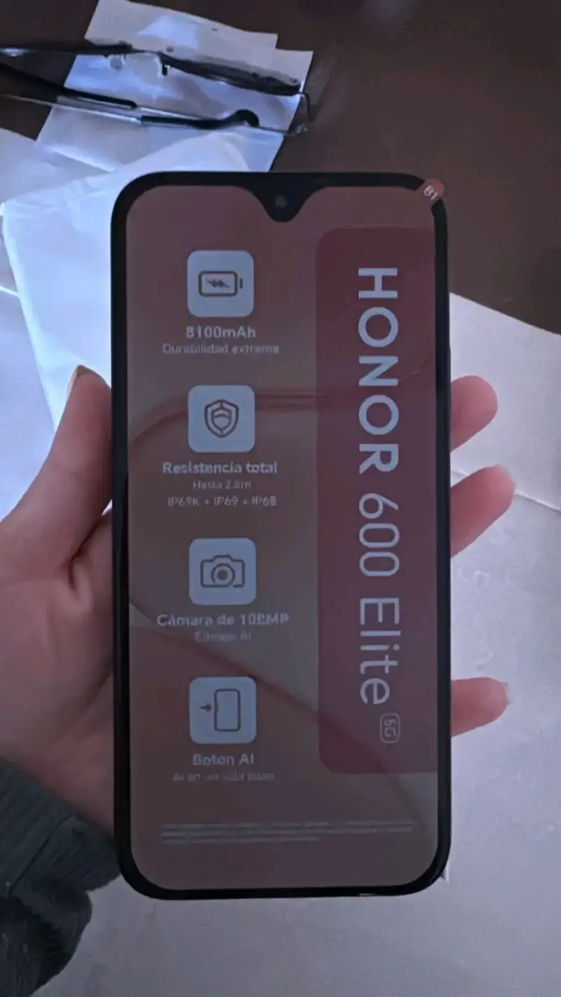 Smartphone Honor 600 Elite 5G con cámara de 108MP - 3