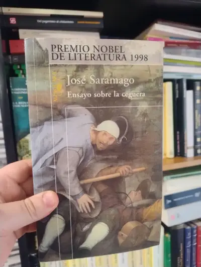 Libro Ensayo Sobre La Ceguera de José Saramago - miniatura 1