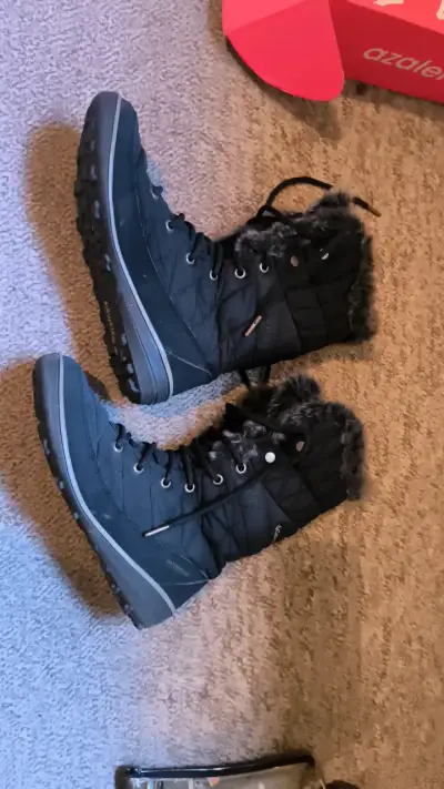 Botas Columbia negras chiporro mujer 37 - miniatura 1