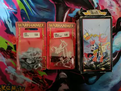 Miniaturas Warhammer Chaos Knight y Beastmen - miniatura 1