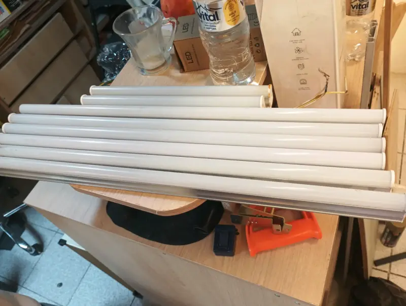 Tubos fluorescentes LED para iluminación