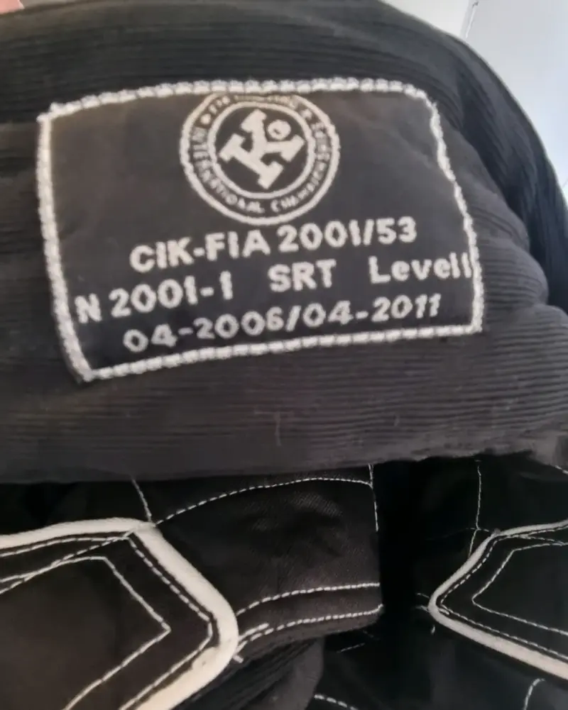 Traje de Karting K1 Racing Negro - 3