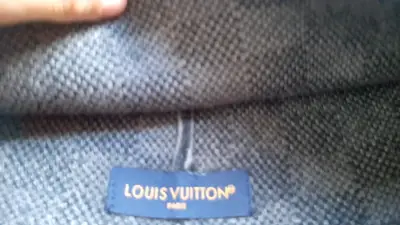 Gorro de lana Louis Vuitton con diseño a cuadros - miniatura 2
