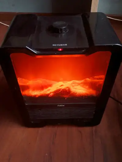 Calefactor eléctrico NEX con efecto llama - miniatura 2