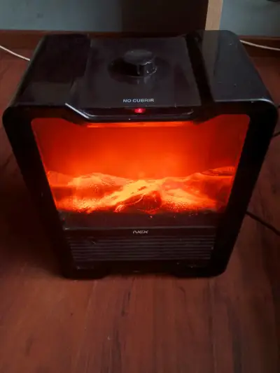 Calefactor eléctrico NEX con efecto llama - miniatura 5