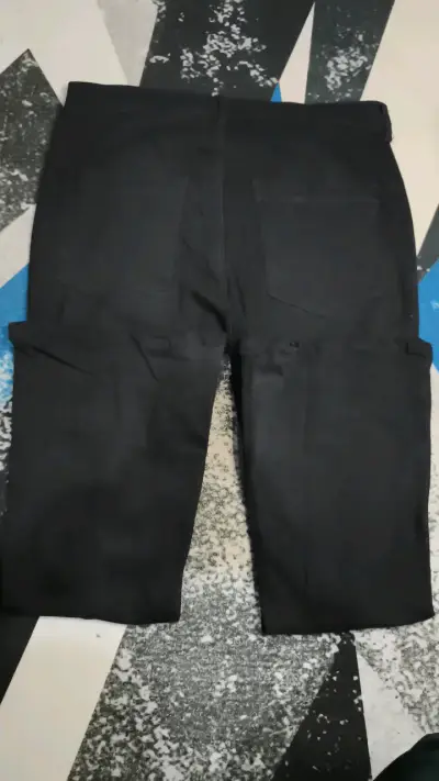 Pantalones negros acampanados Express - miniatura 4