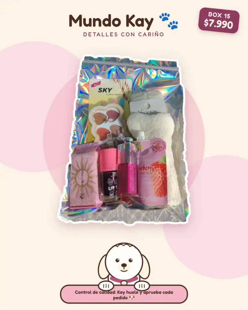 Set de Regalo Mundo Kay con Accesorios de Belleza - 3