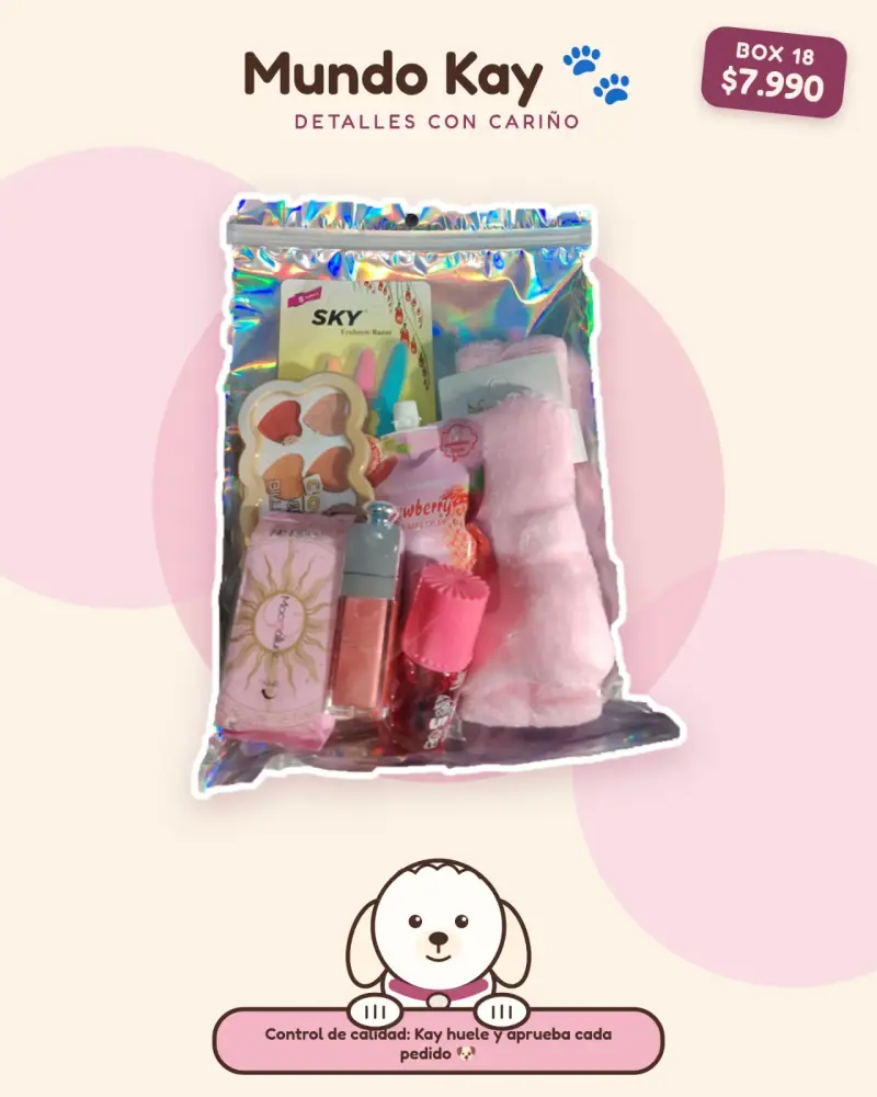 Set de Regalo Mundo Kay con Accesorios de Belleza - 6